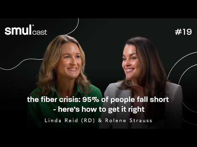 smulcast #19 - the fiber crisis: 95% of people fall short-here's how to get it right with Linda Reid