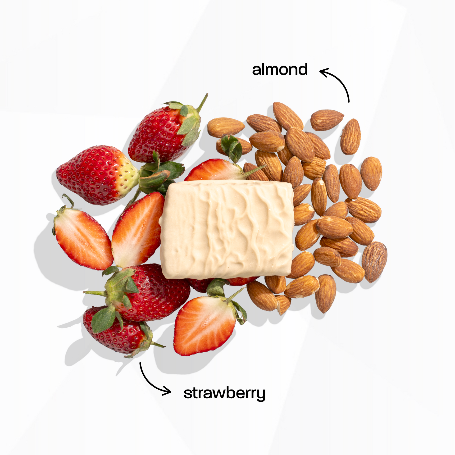 Strawberry Almond Protein Bar 60g