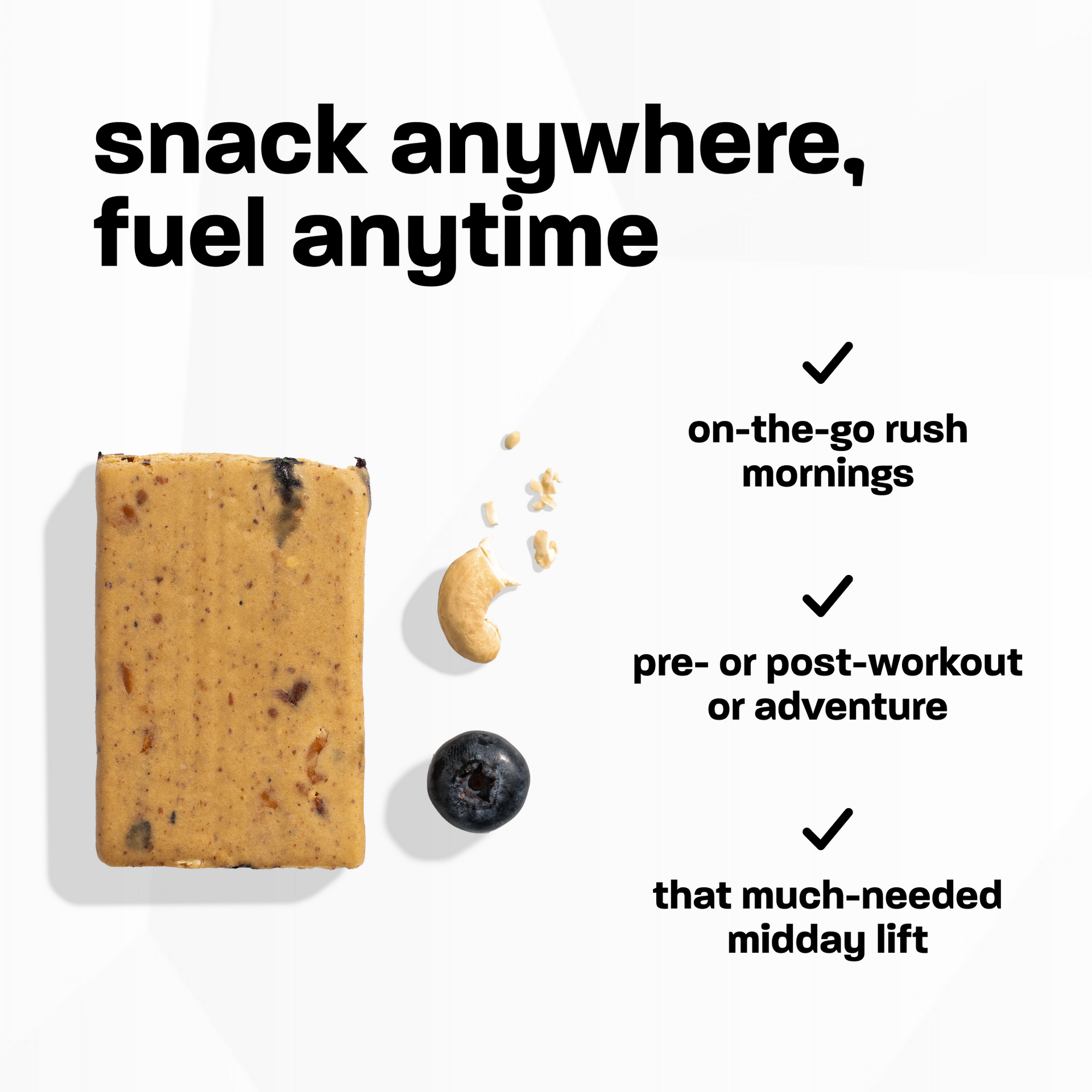 Blueberry Cashew Protein Bar 55g