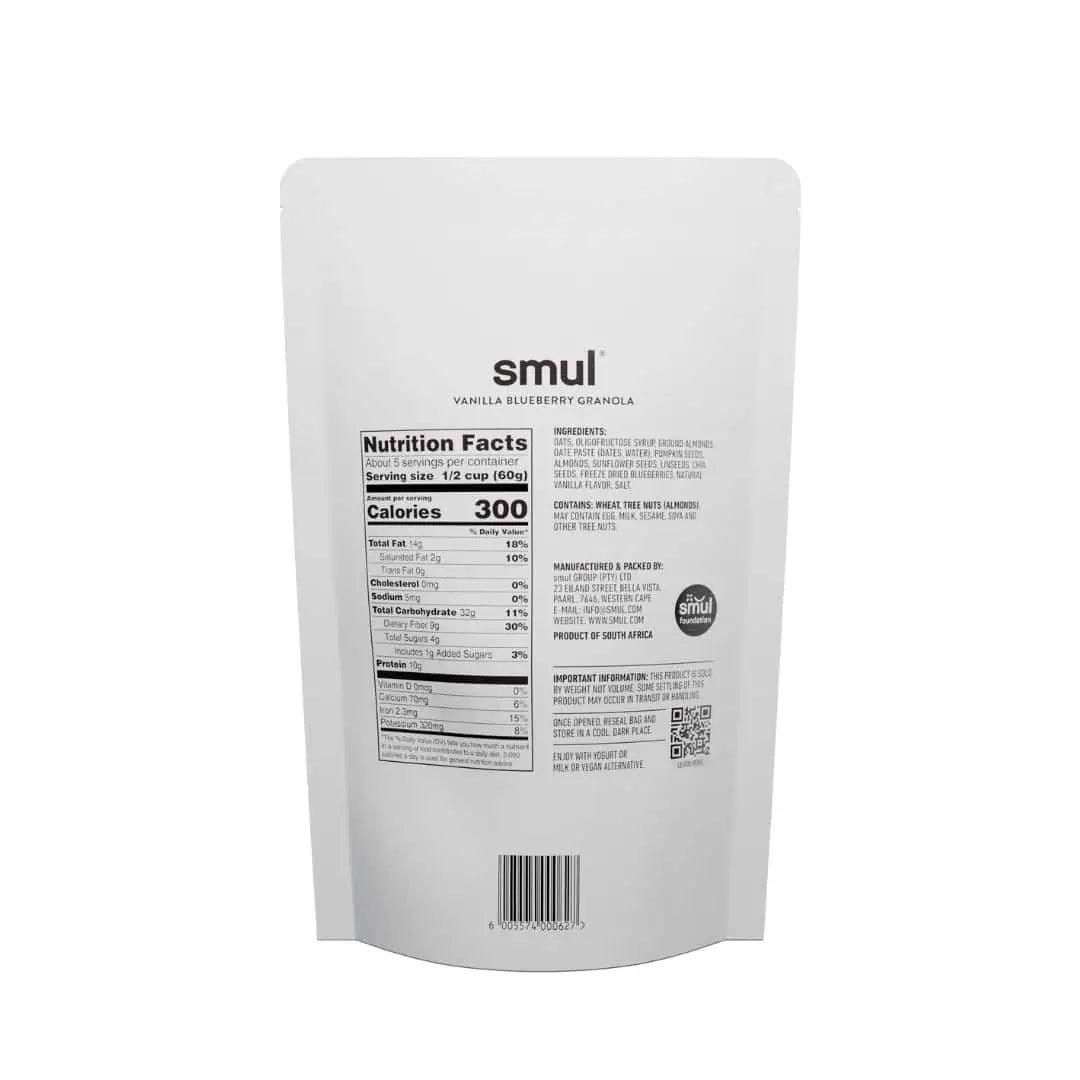 Vanilla Blueberry Granola (300g/720g)