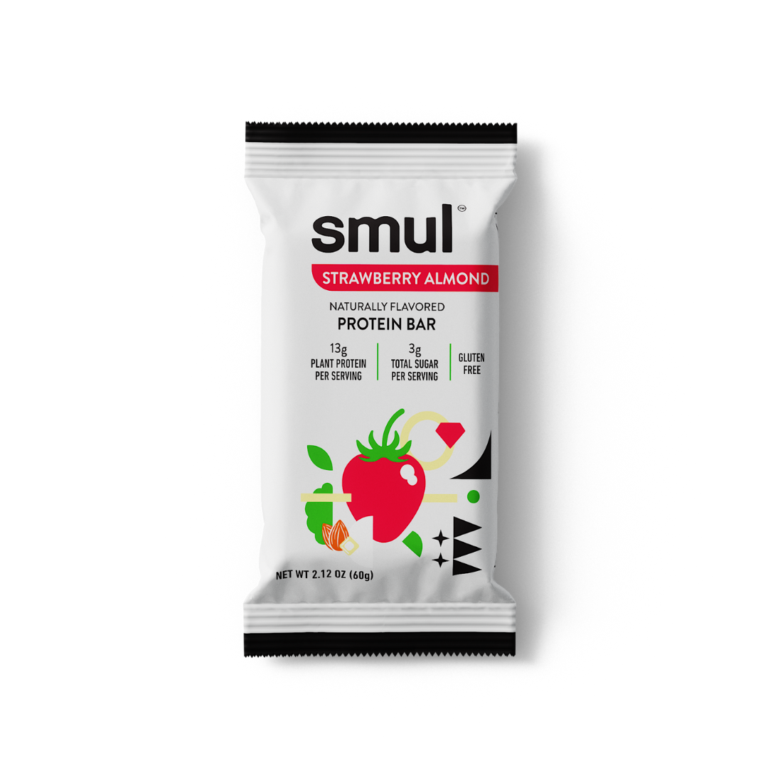 Strawberry Almond Protein Bar 60g