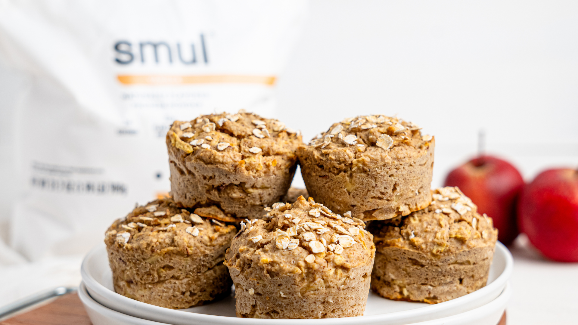 Gut-friendly Apple Oat Muffin