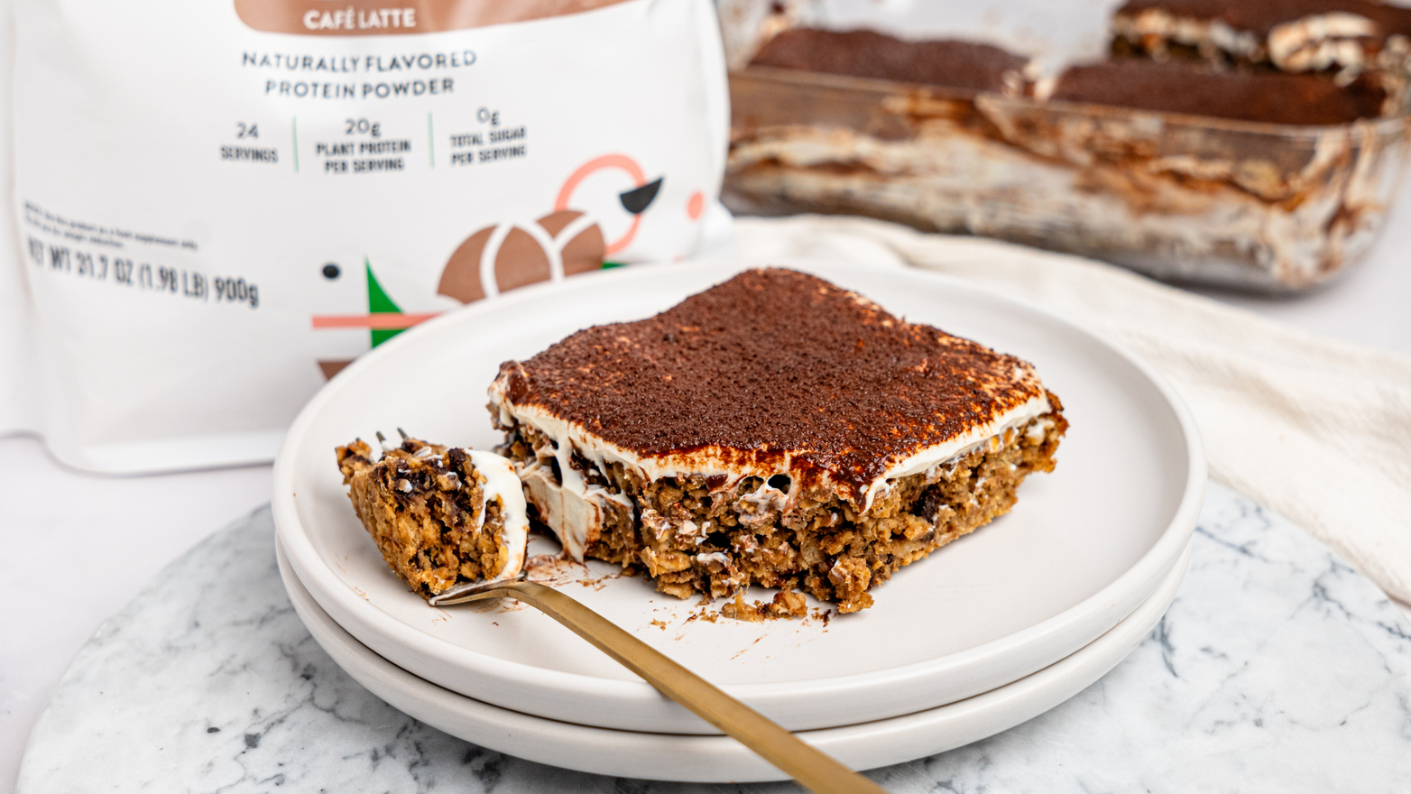 Tiramisu Baked Oats