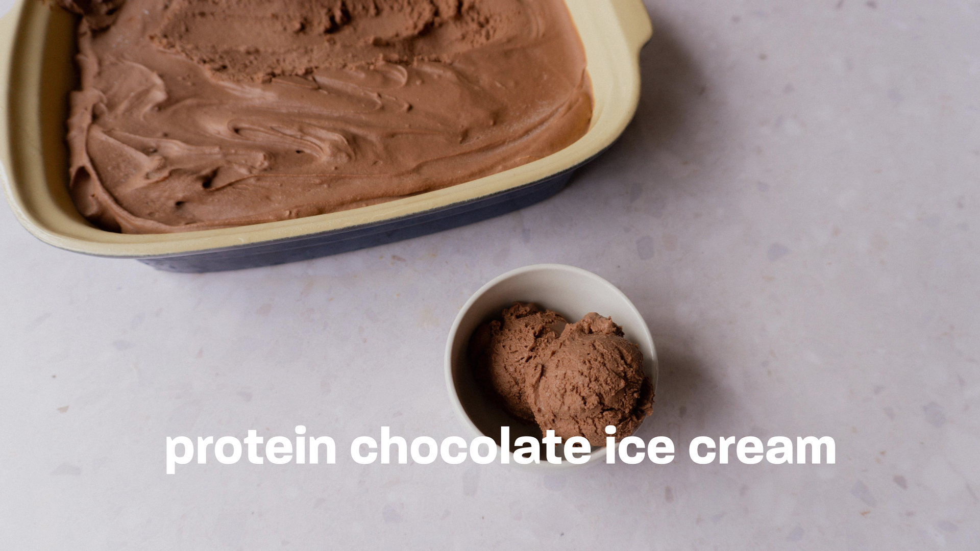 protein chocolate ice cream