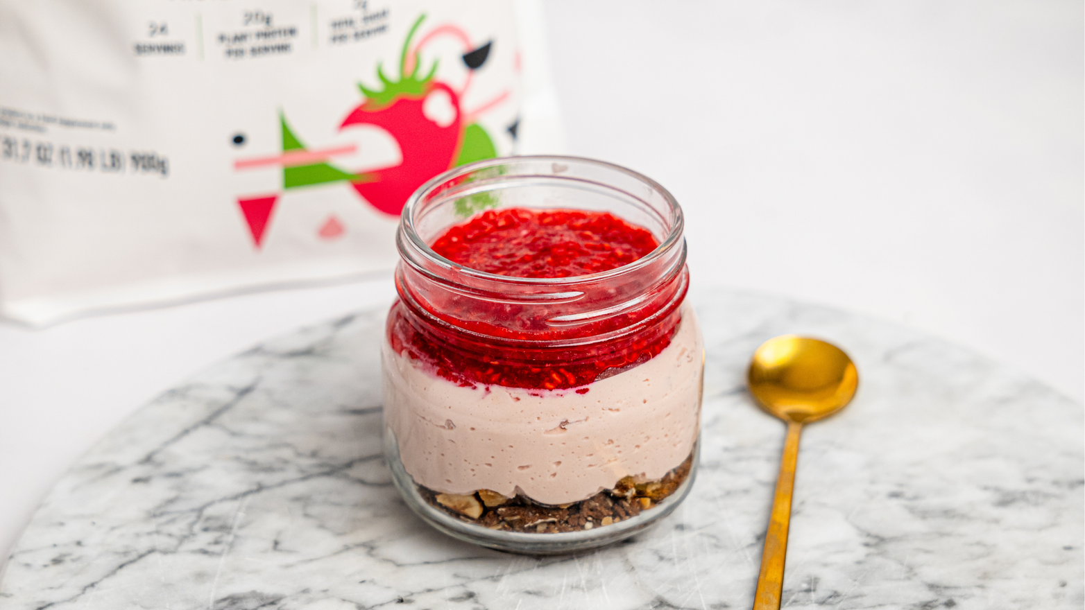 Berry Cheesecake Jar