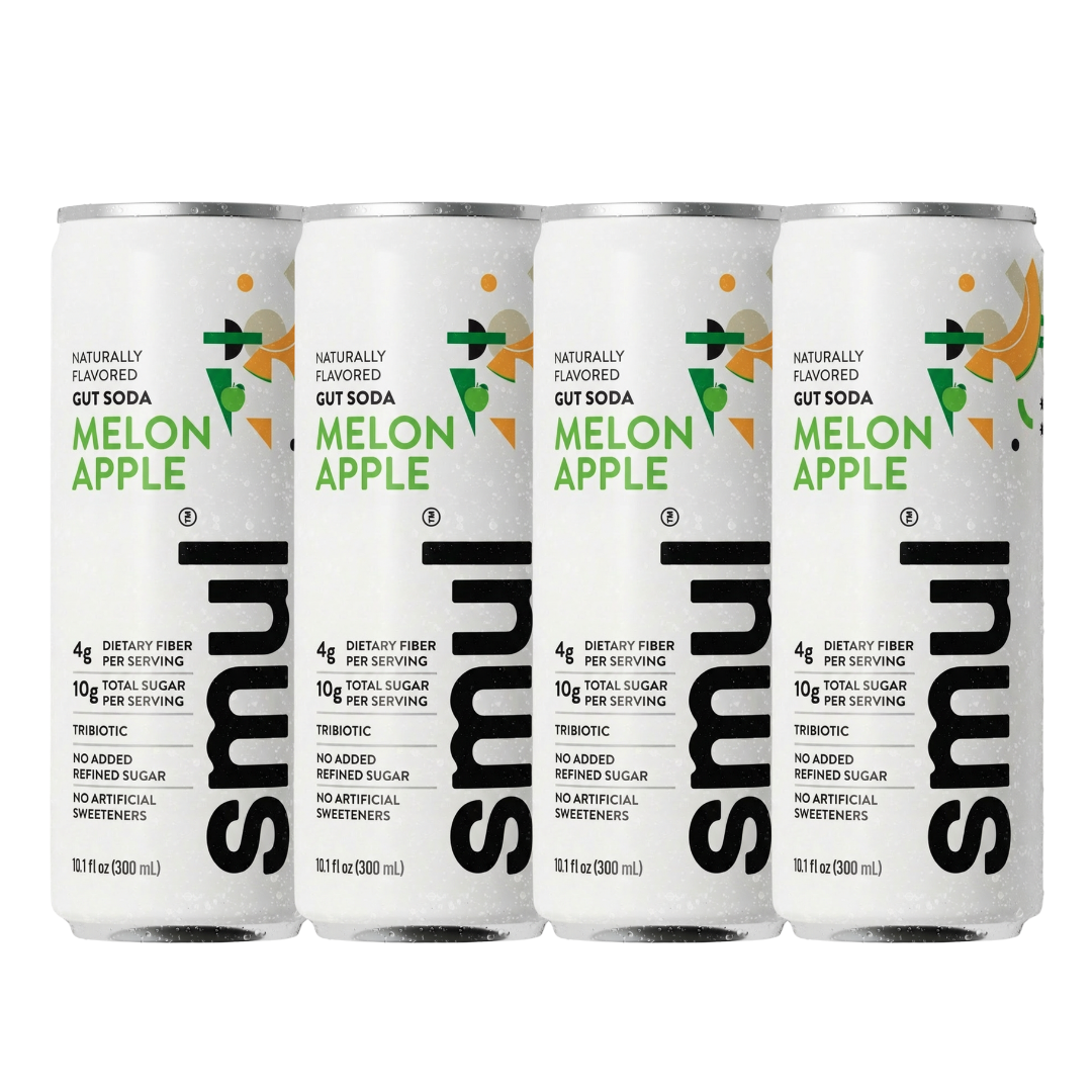 Melon Apple Gut Soda - 4 Pack