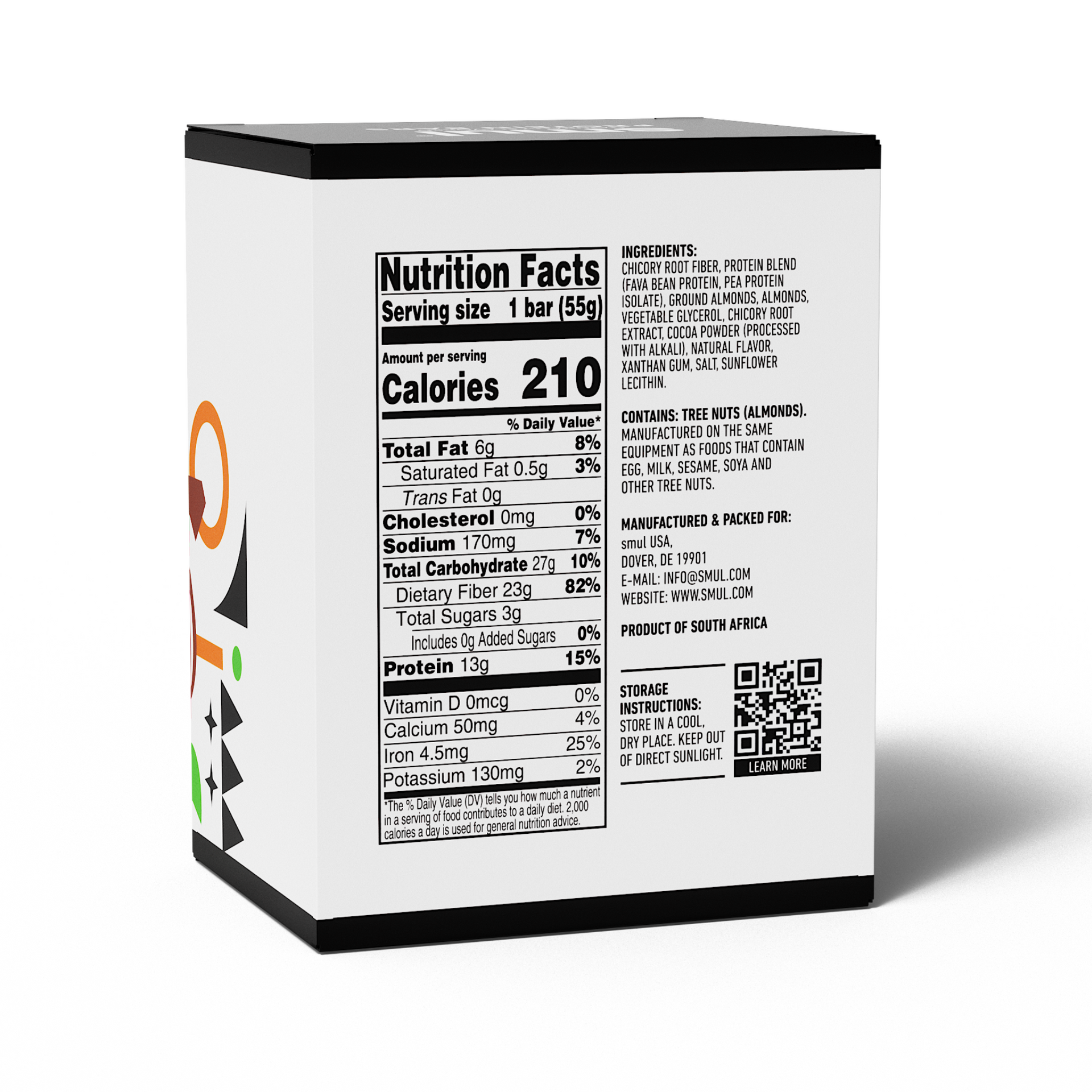 Cocoa Almond Protein Bar (1's,5's,12's)