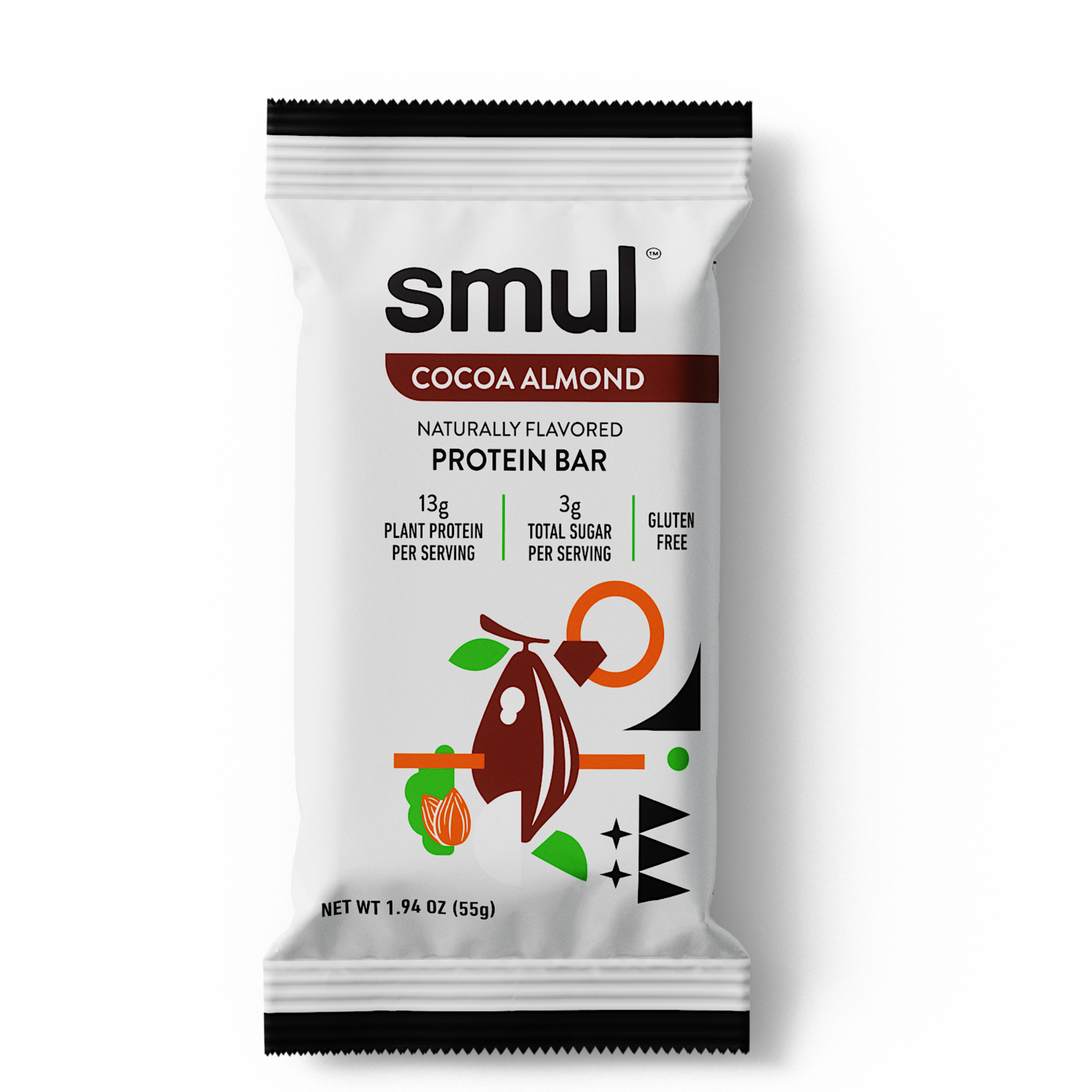 Cocoa Almond Protein Bar (1's,5's,12's)