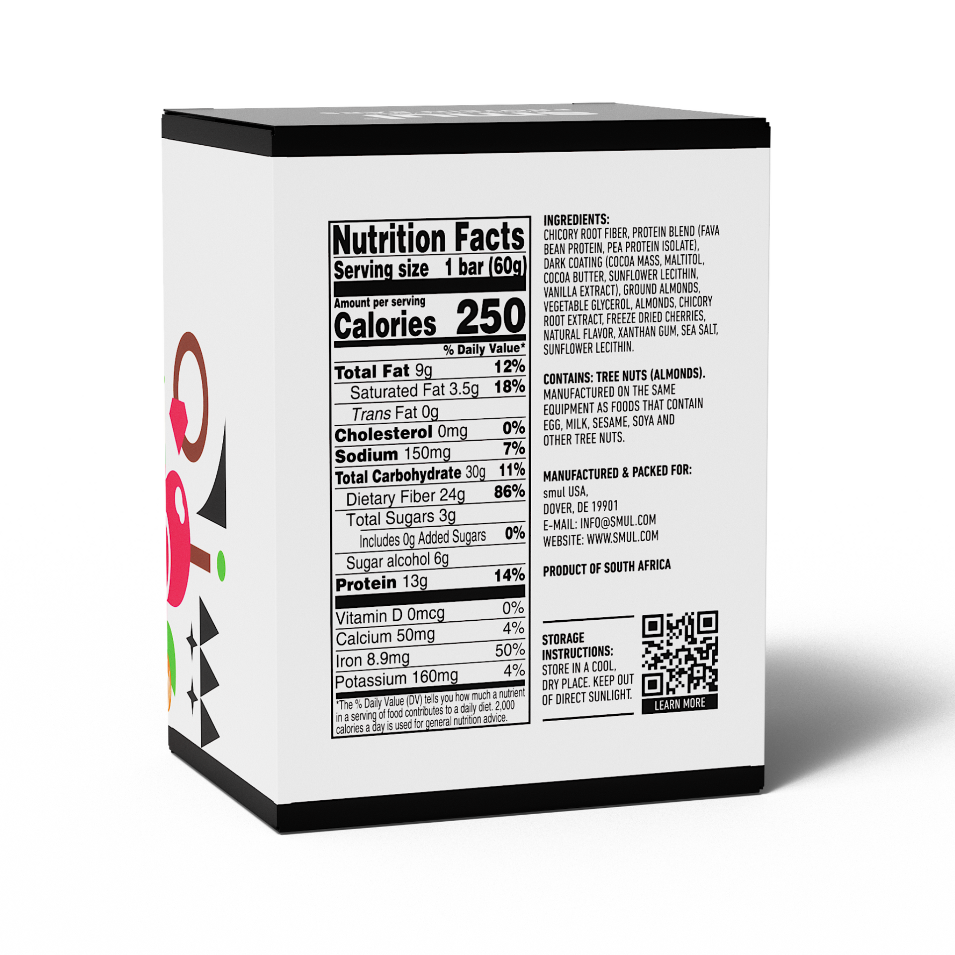 Cherry Almond Protein Bar (1's,5's,12's)