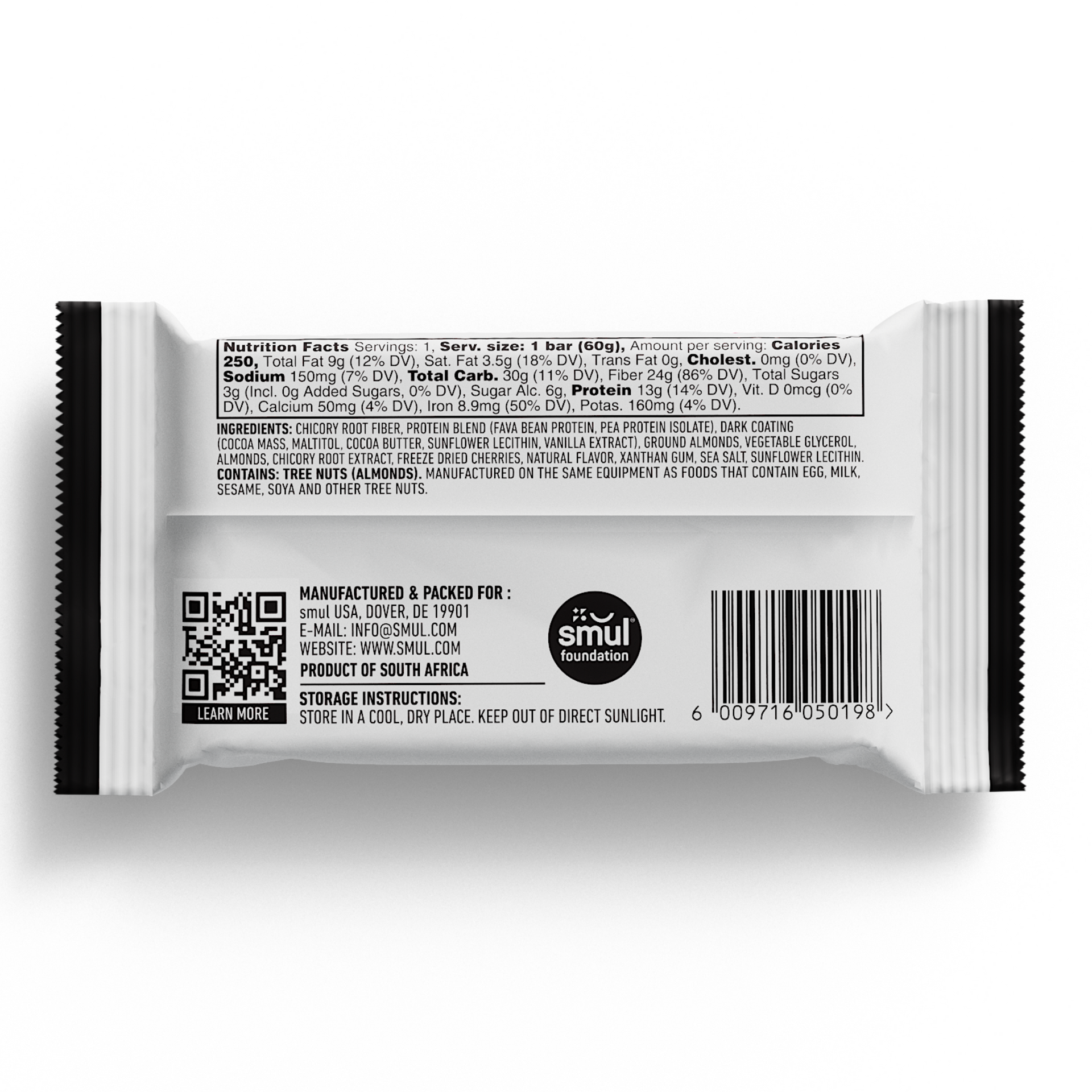 Cherry Almond Protein Bar (1's,5's,12's)