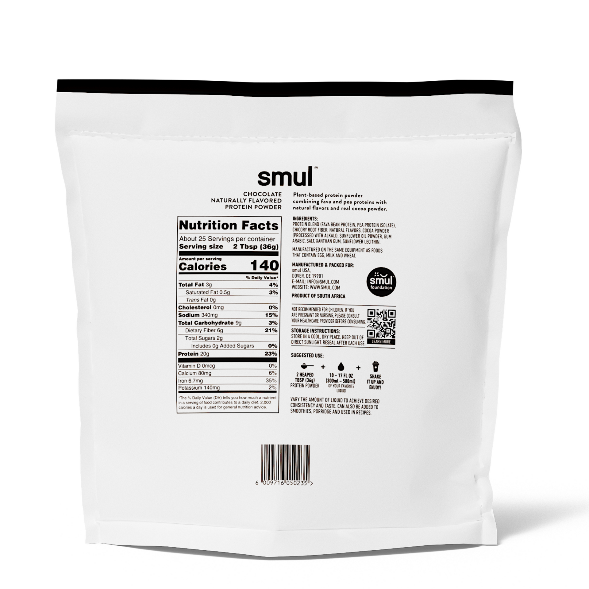 Chocolate Protein Powder (900g)