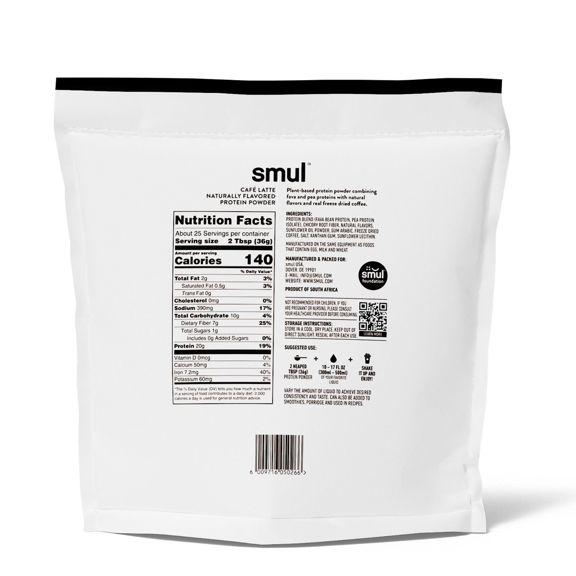 Café Latte Protein Powder (900g)