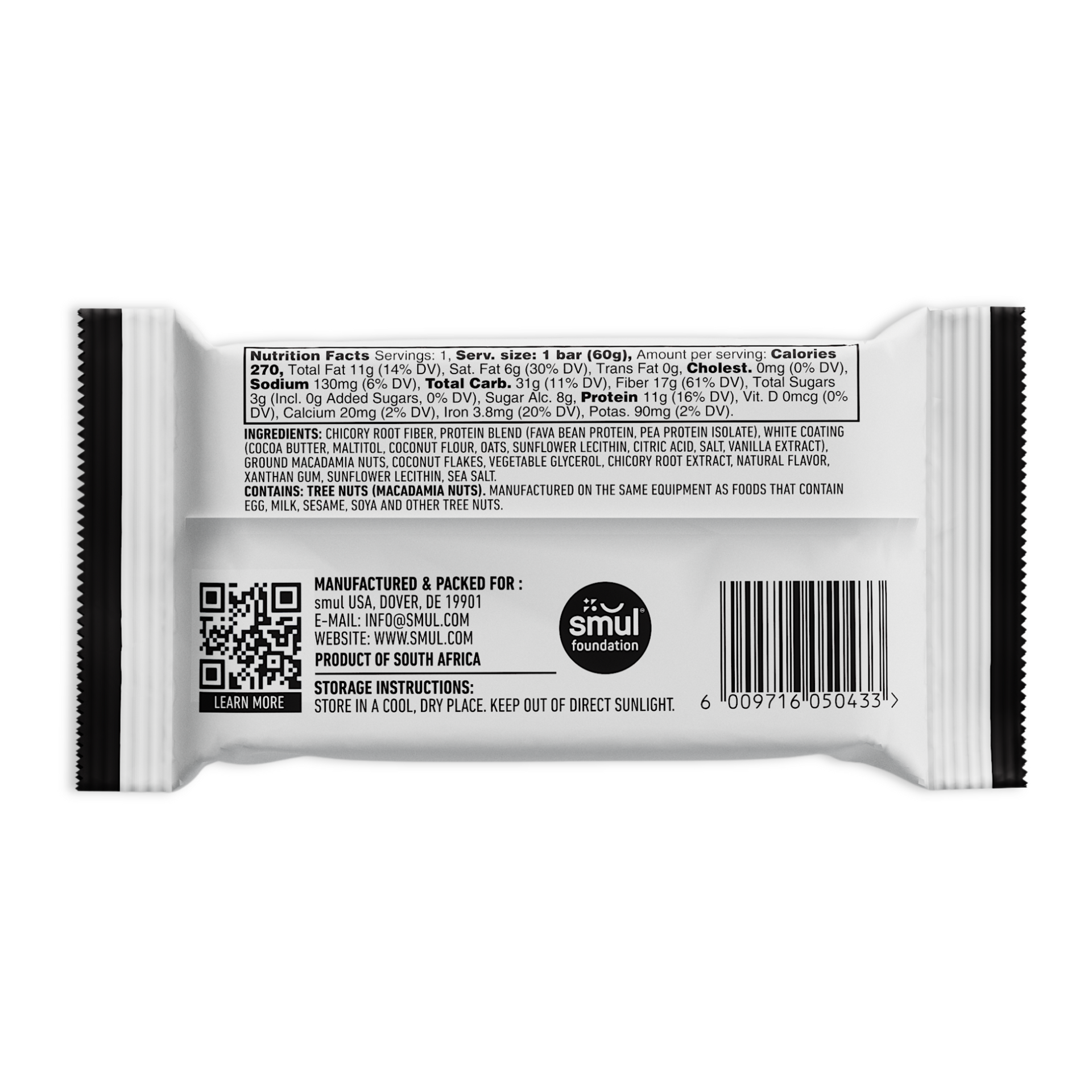 Coconut Protein Bar 60g