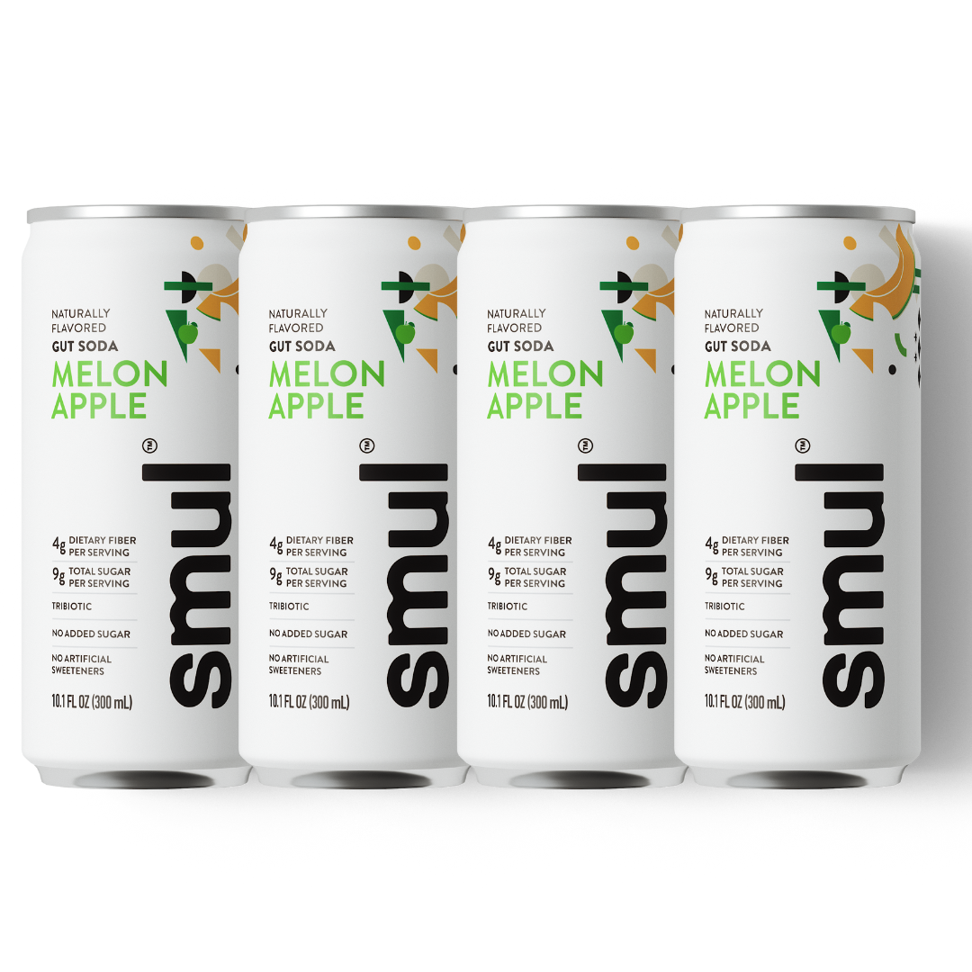 Melon Apple Gut Soda - 4 Pack