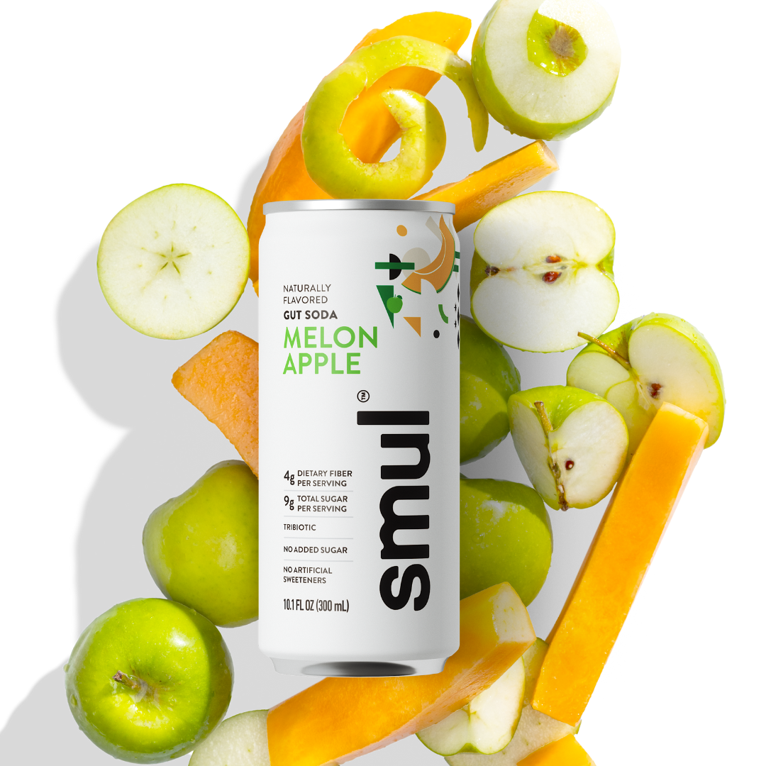 Melon Apple Gut Soda - 4 Pack