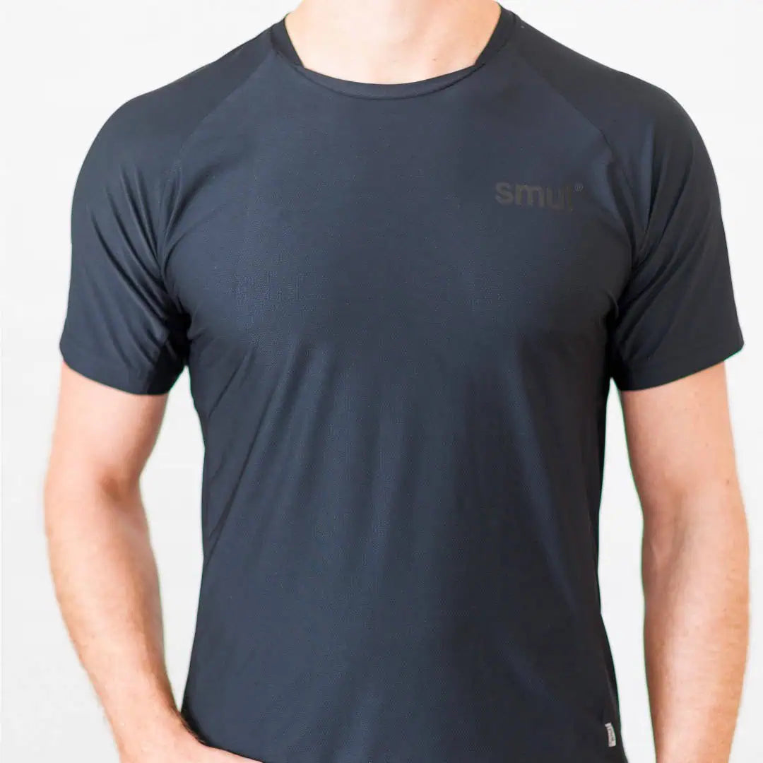 smul men’s active t-shirt, black