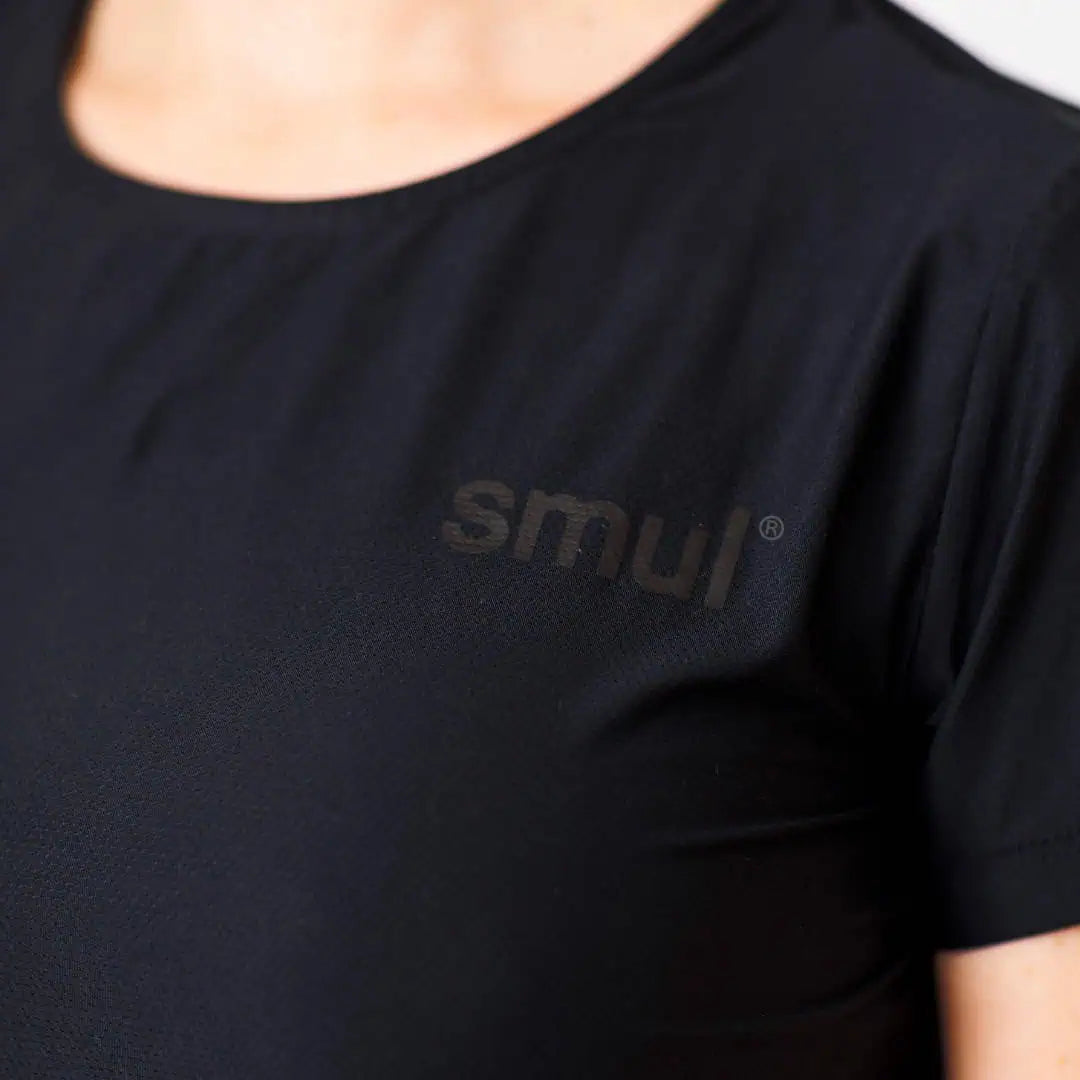 smul women’s active t-shirt, black