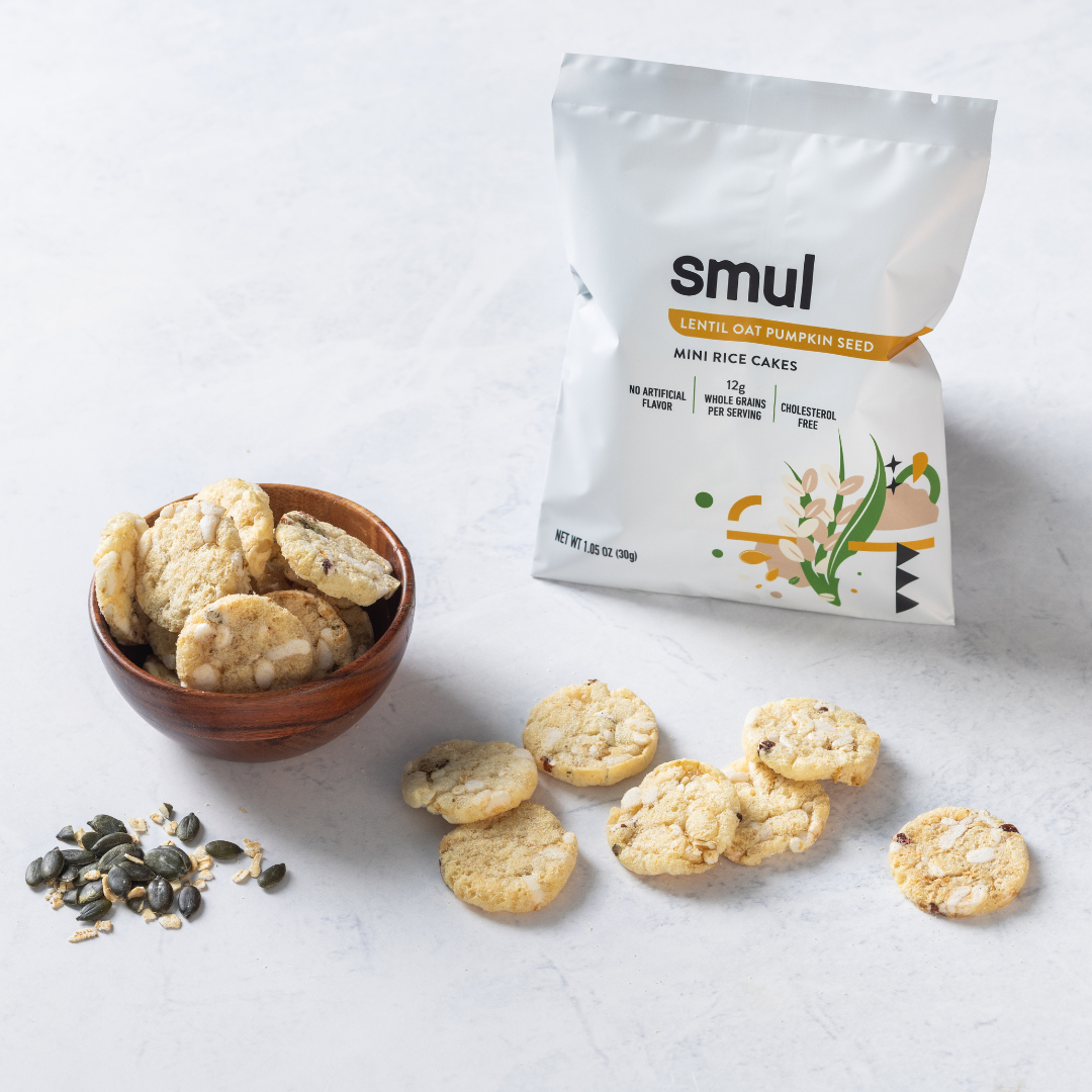 Lentil Oat Pumpkin Seed Mini Rice Cakes 30g