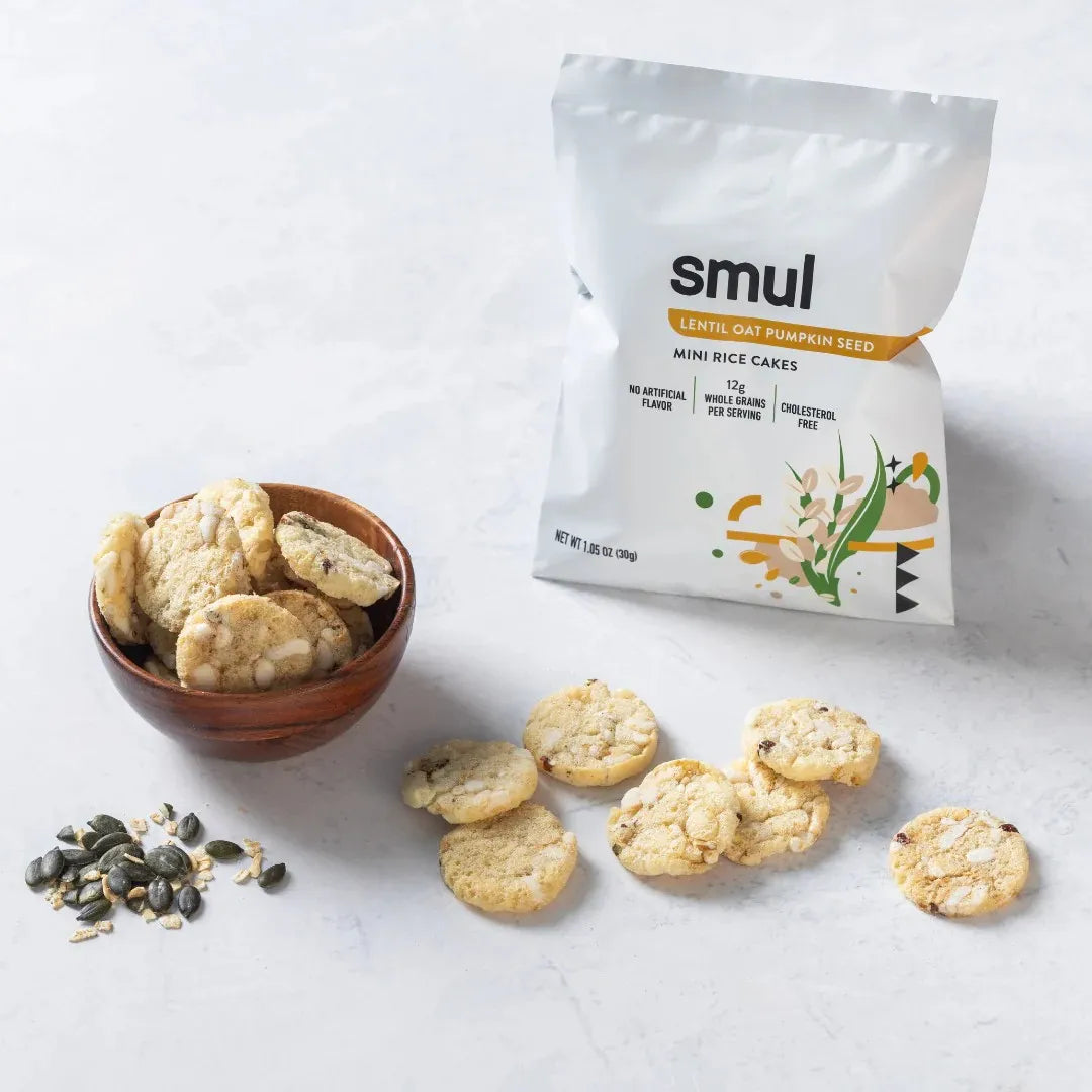 Lentil Oat Pumpkin Seed Mini Rice Cakes 30g