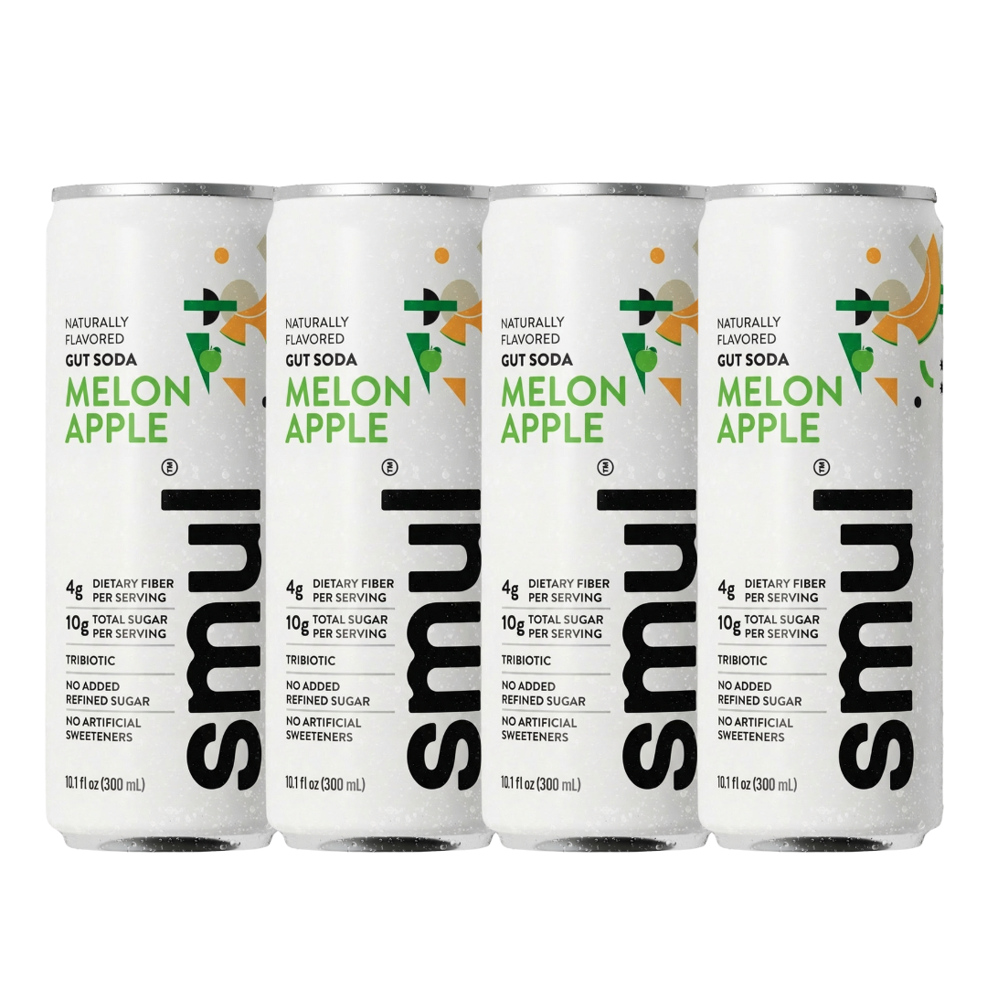 Melon Apple Gut Soda - 4 Pack