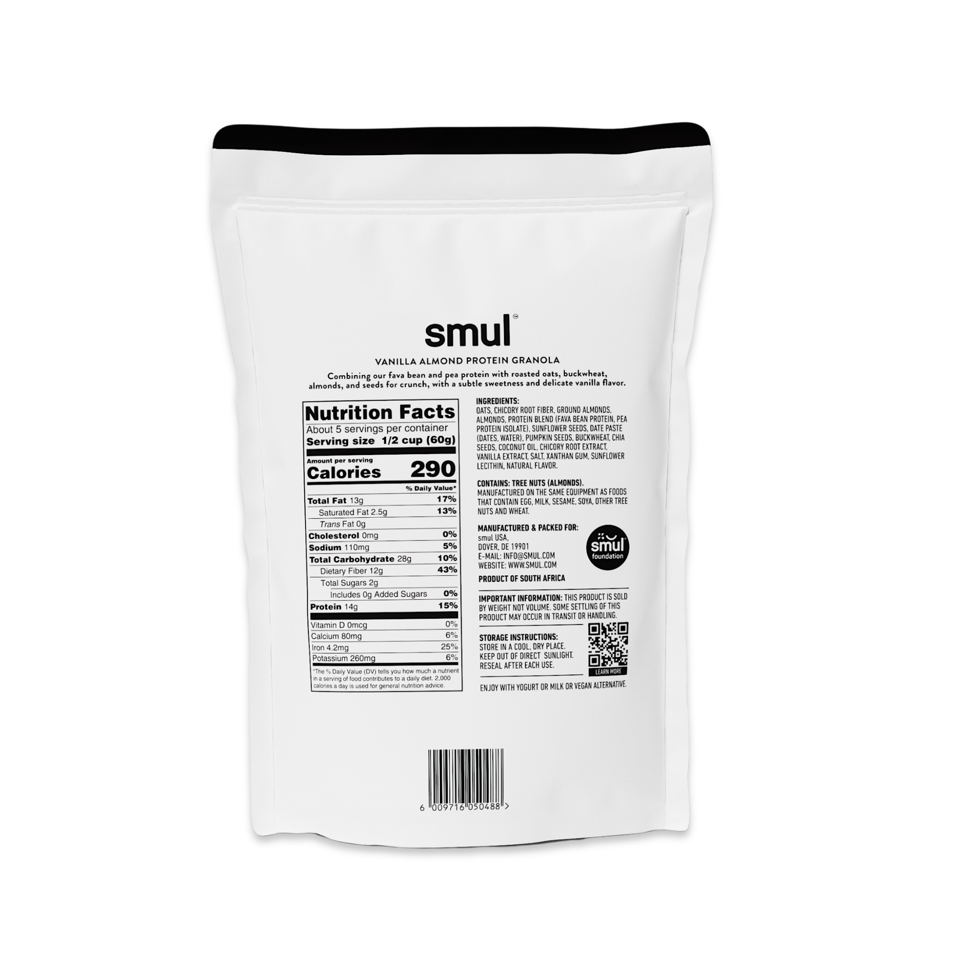 Vanilla Almond Protein Granola 300g
