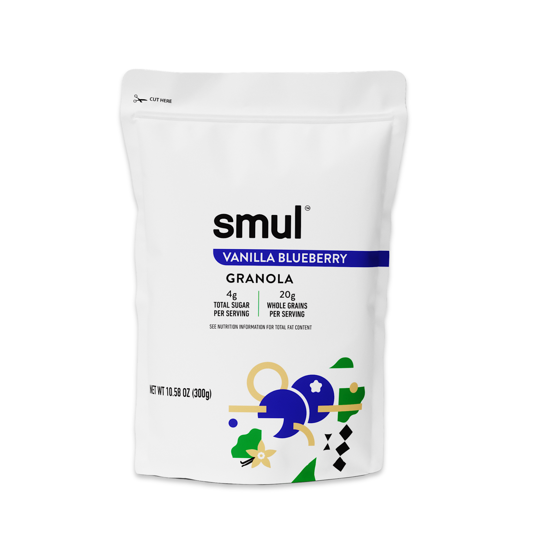 Vanilla Blueberry Granola (300g/720g)