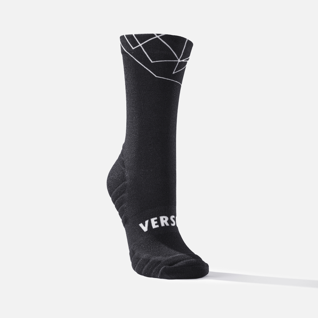 smul active crew socks by Versus – black