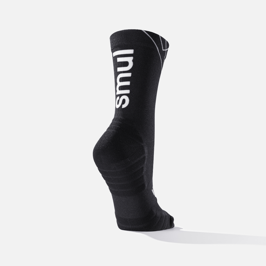 smul active crew socks by Versus – black