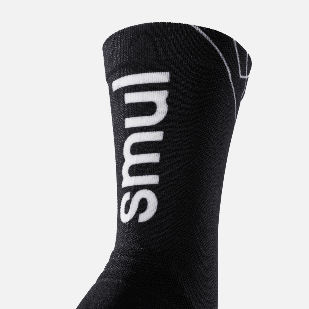 smul active crew socks by Versus – black