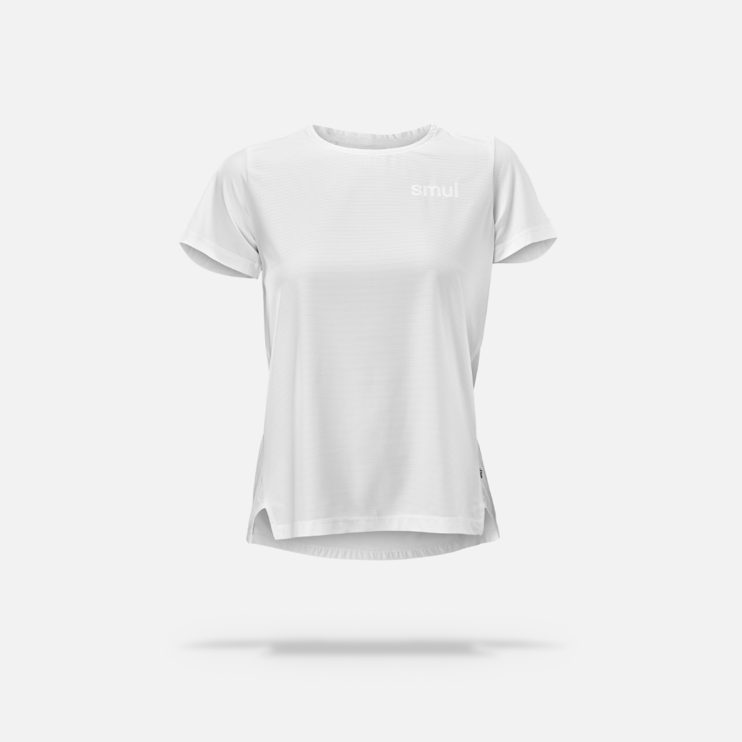 smul women’s active t-shirt, white